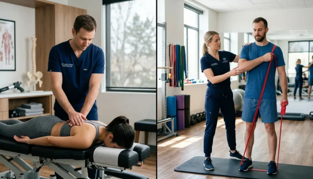 chiropractor vs physiotherapist