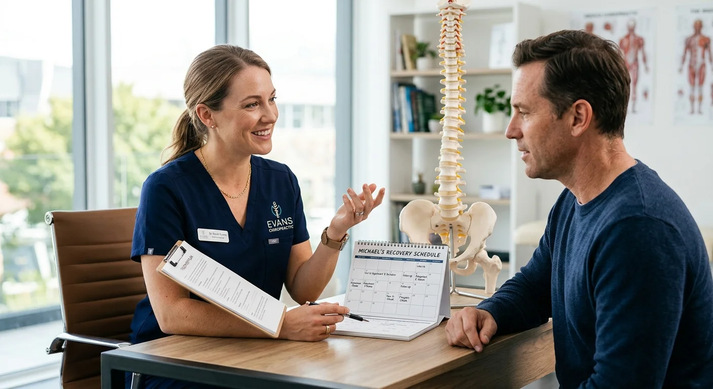 how many times should i go to chiropractor after accident